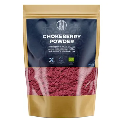 BrainMax Pure Chokeberry Powder, Arónia - Fekete berkenye BIO por, 200 g