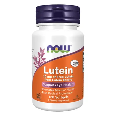 NOW® Foods NOW Lutein 10 mg (szem egészsége), 120 lágyzselé kapszula