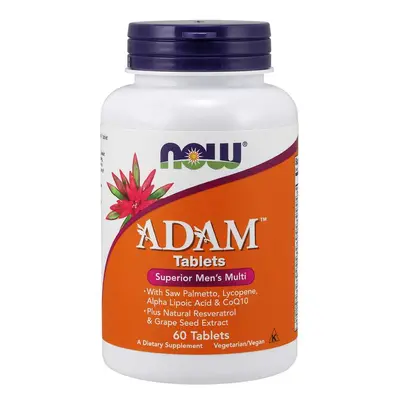 NOW® Foods NOW Adam, Multivitamin férfiaknak, 60 tabletta