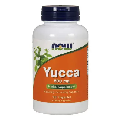 NOW® Foods NOW Yucca, 500 mg, 100 kapszula