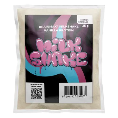 BrainMax Milkshake Protein, 35 g, MINTA Íz: Vanília