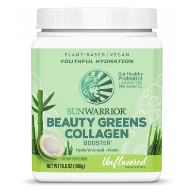 Sunwarrior Beauty Greens Collagen Natural, 300g - Natúr