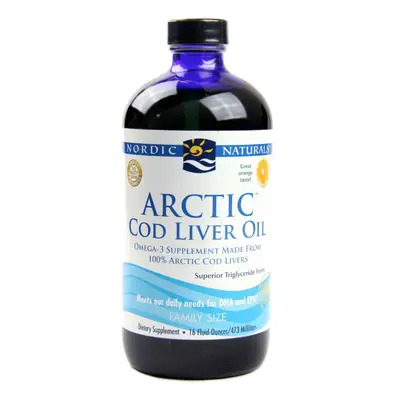 Nordic Naturals Arctic Tőkehal májolaj - narancs, 473 ml