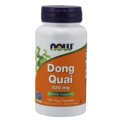 NOW® Foods NOW Dong Quai, Kínai Angelica, 520 mg, 100 növényi kapszulában