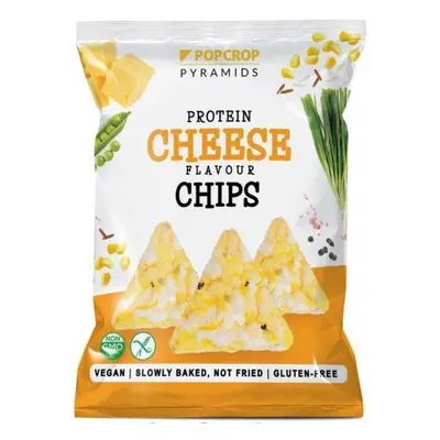 Popcrop - Protein chips sajt és hagyma ízzel, 60 g