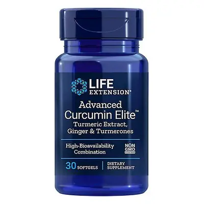 Life Extension Curcumin EIite ™ kurkuma kivonat - kurkuma kivonat, 30 kapszula