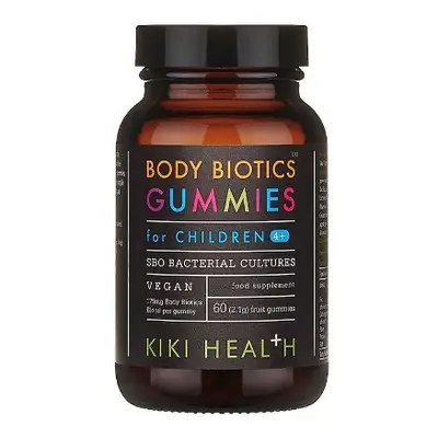 KIKI Health Body Biotics gyerekeknek (probiotikumok gyermekeknek), 175 mg, 60 gumicukor