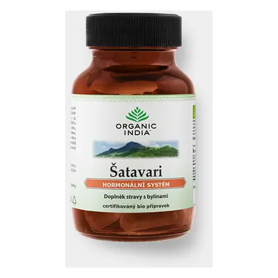 Organic India Šatavari 60 kapslí