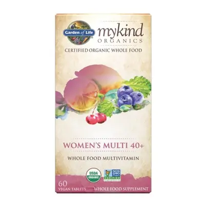 Garden of life Mykind Organics Női Multi 40+, női multivitamin, 60 db gyógynövény tabletta