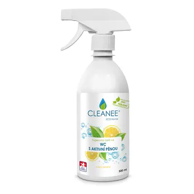 Cleanee ECO higiénikus WC tisztítószer aktív habbal citrom illattal 500 ml