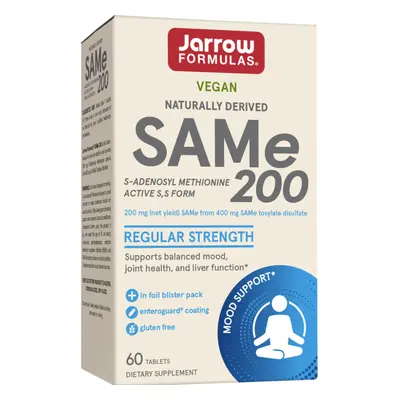 Jarrow Formulas SAMe, 200 mg, 60 tabletta