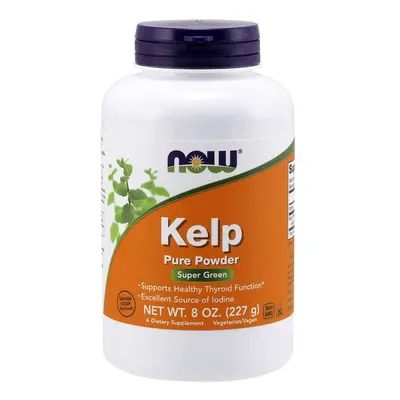 NOW® Foods NOW Kelp Organic - moszat természetes jóddal, por, 227 g