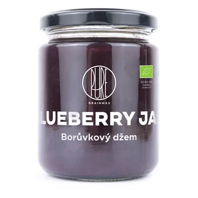 BrainMax Pure Blueberry Jam, Áfonya lekvár, BIO, 270g