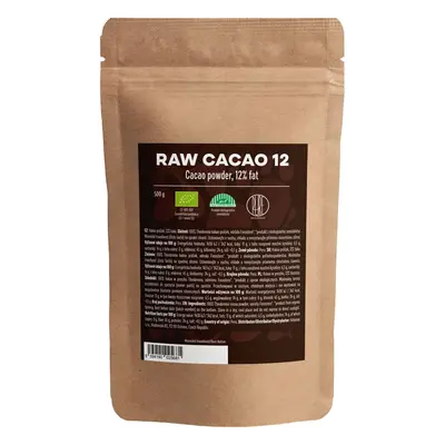 BrainMax Pure RAW Cacao 12, BIO 500 g