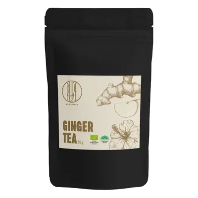 BrainMax Pure Ginger Tea, gyömbér tea, BIO, 50 g Térfogat: 50 g