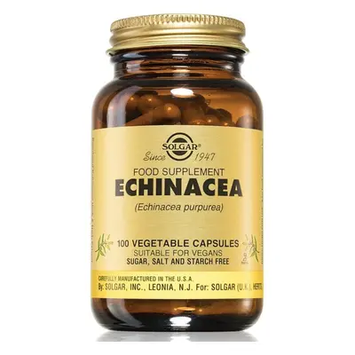 Solgar Echinacea, 100 gyógynövény kapszula