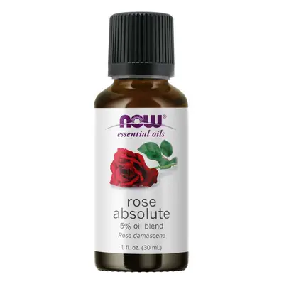 NOW® Foods NOW Essential Oil, Rose Absolute Oil Blend (rózsa illóolaj ), 30 ml