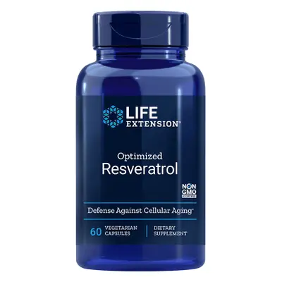 Life Extension optimalizált resveratrol, 250 mg, 60 kapszula