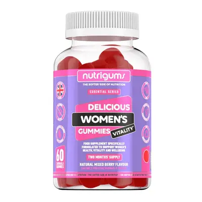 Nutrigums Womens Vitality, női vitalitás, 60 db zselés cukorka