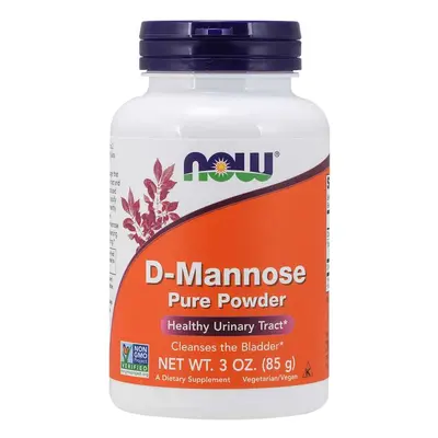 NOW® Foods NOW D-mannóz, 85 g, tiszta por