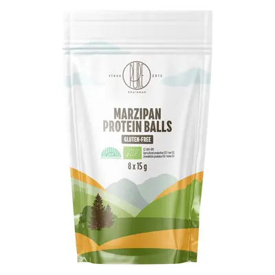 BrainMax Pure Protein Balls Marcipán, Protein Golyók, Marcipán, BIO, 8 db