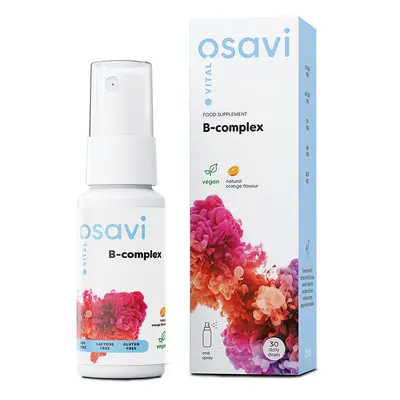 Osavi B-komplex narancs ízű szájspray, B-komplex narancsízű szájspray, 25 ml