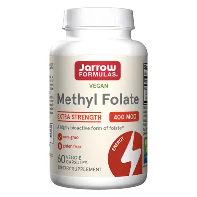 Jarrow Formulas Jarrow metil-folát (folsav aktív formája), 400 mcg, 60 kapszula