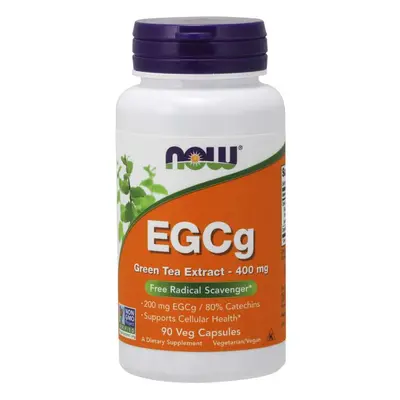 NOW® Foods NOW Zöld tea kivonat EGCg-vel, 400 mg, 90 gyógynövényes kapszula