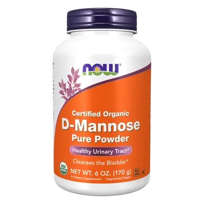 NOW® Foods NOW D-Mannose, 170 g, tiszta por