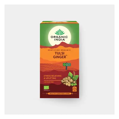 Organic India Tulsi Ginger BIO, 25 zsák - Bio