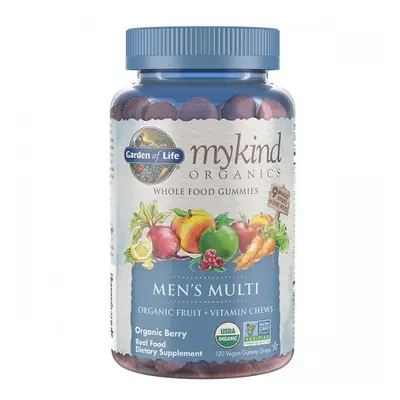 Garden of life Mykind Men, multivitamin férfiaknak, 120 gumicukor