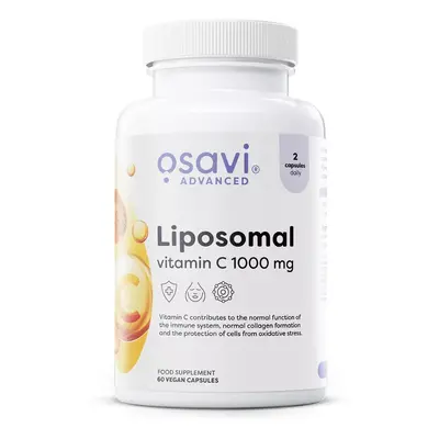 Osavi Liposomal C-vitamin, liposzómás C-vitamin, 1000 mg, 60 növényi kapszula