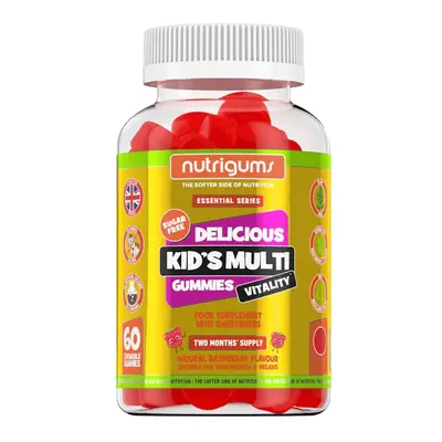 Nutrigums Kids Multi Vitality, multivitamin gyerekeknek, 60 db zselés cukorka