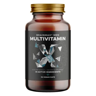 BrainMax Men Multivitamin, multivitamin férfiaknak, 90 db növényi kapszula