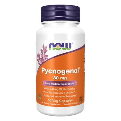 NOW® Foods NOW Pycnogenol, 30 mg, 60 gyógynövény kapszula