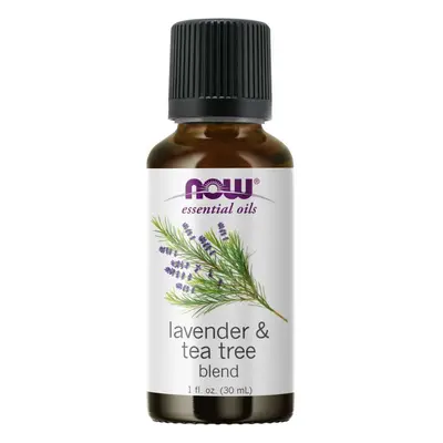 NOW® Foods NOW illóolaj, levendula és teafaolaj, 30 ml