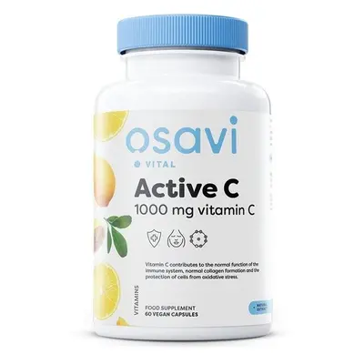 Osavi Active C, 1000 mg C-vitamin, 60 vegán kapszula