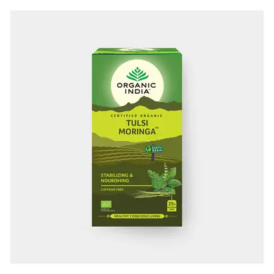 Organic India Tulsi Moringa BIO, 25 zsák