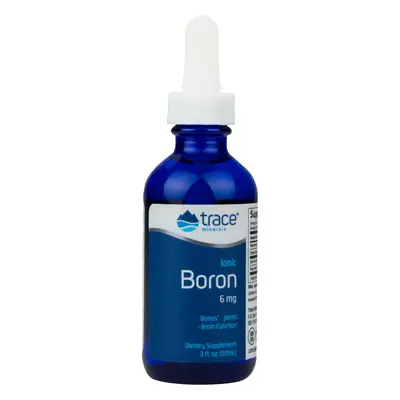 Trace Minerals Ionic Boron (bór ionos formában), 6 mg, 59 ml