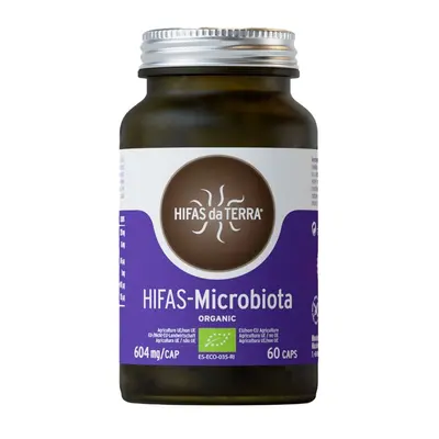 Hifas da Terra Microbiota (Hericium, Reishi, Gomba, Maitake), BIO, 60 kapszula