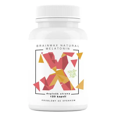 BrainMax Natural Melatonin 120 kapszula