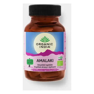 Organic India Amalaki antioxidant s přírodním vitaminem C 60 kapslí