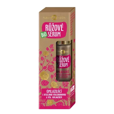 Purity Vision - Pink fiatalító hialuron szérum BIO, 50 ml