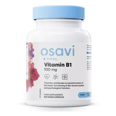 Osavi B1-vitamin, 100 mg, 60 db növényi kapszula