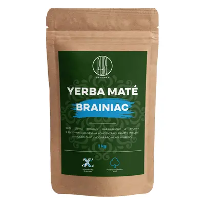 BrainMax Pure Yerba Maté, Brainiac, 1000 g