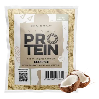 BrainMax Vegán fehérje, kókusz, 35 g