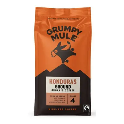 Grumpy Mule Honduras darált kávé, 100% arabica, őrölt kávé, bio, 200 g