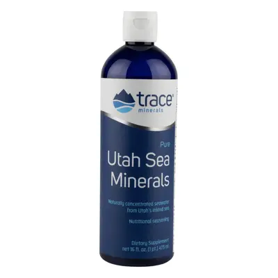 Trace Minerals Utah Sea Minerals, természetes elektrolit koncentrátum, 473 ml