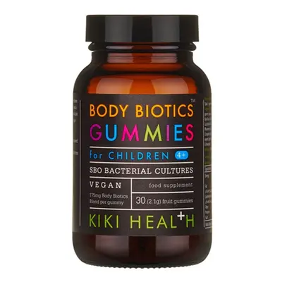 KIKI Health Body Biotics gyerekeknek (probiotikumok gyerekeknek), 175 mg, 30 gumicukor