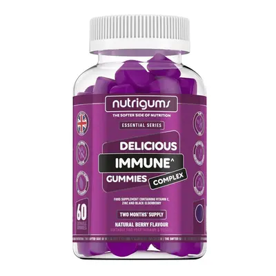 Nutrigums Immune Complex, immunerősítő, 60 db zselés cukorka